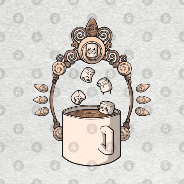 Cute Hot Cocoa With Marshmellows by xMorfina